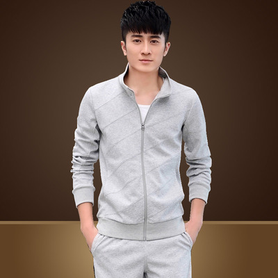 卫衣男士运动套装男青少年卫衣男外套春秋装运