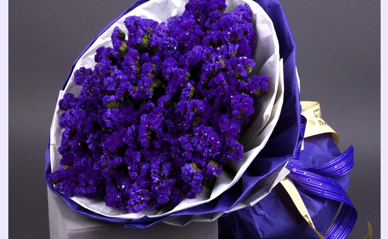 辽宁盘锦鲜花店鲜花预定盘锦鲜花同城速递33朵勿忘我花束