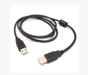 1.5米usb2.0数据线公对公双头车载MP3数据线笔记本散热器连接线