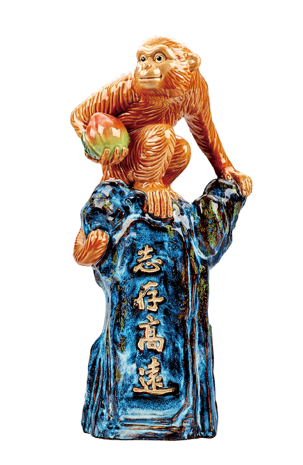2016年石湾陶瓷石湾公仔工艺品十二生肖猴志存高远|msdalam kategori Aksesori rumah, hiasan - dari Buy2taobao.com untuk memberikan perkhidmatan ejen Taobao profesional membeli