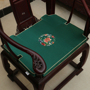 中式古典沙发，绣花四季坐垫抱枕红木椅垫加厚海绵，座垫靠垫
