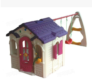 children indoor Game house kindergarten Plastic Small house love chocolate Cabin chocolate combination Swingin the Toy/Childs/Puzzle/Building block/Model , Outdoor sports/Leisure/Traditional toys , Children's Tent/Game room category - from Buy2taobao.com to provide professional Taobao agent buy service