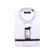 雅戈尔长袖衬衫男装白色DP纯棉纯色免烫商务YLDP19002BBA