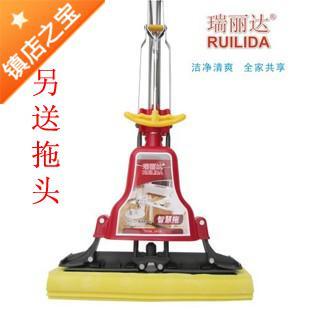 Rui Lida Plastic cotton trailer sponge Mop wisdom Plastic cotton trailer 0001in the Family/Personal Cleaning Tools , Housework/Floor cleaning equipment , Rubber cotton mop category - from Buy2taobao.com to provide professional Taobao agent buy service