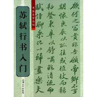 书法自学丛帖 苏轼行书入门 柯国富 毛笔字帖 毛笔书法作品欣赏 书法