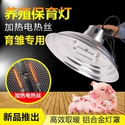 仔猪保温灯罩 猪用养殖取暖灯泡节能灯罩 可调温度加热保育灯罩