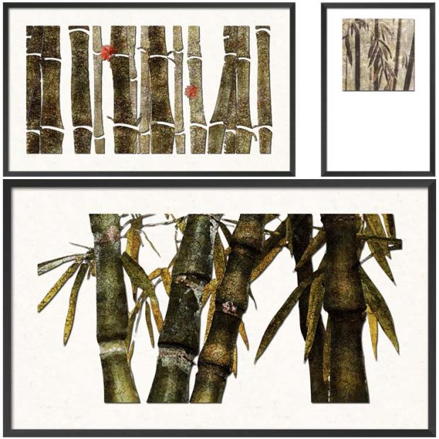 Bamboo painting in China Hand drawn customized Open House Decorative painting Open Houses Hanging picture high-grade New Chinese style Wall paintingsin the Home accessories , Decorative painting , Modern decorative painting category - from Buy2taobao.com to provide professional Taobao agent buy service