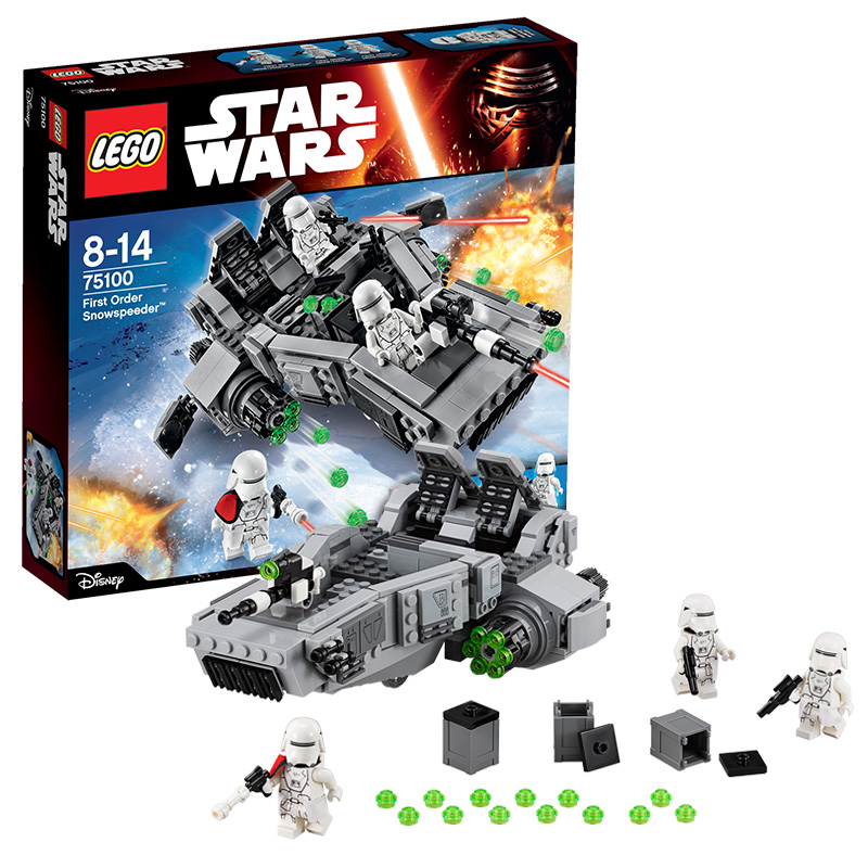 乐高星球大战75100 First Order雪地飞车LEGO STAR WARS 积木玩具