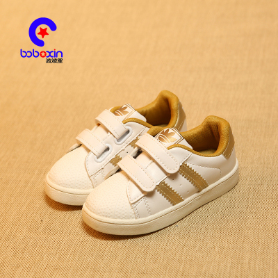 波波星学步鞋男宝宝鞋子0-1岁春新款贝壳头女