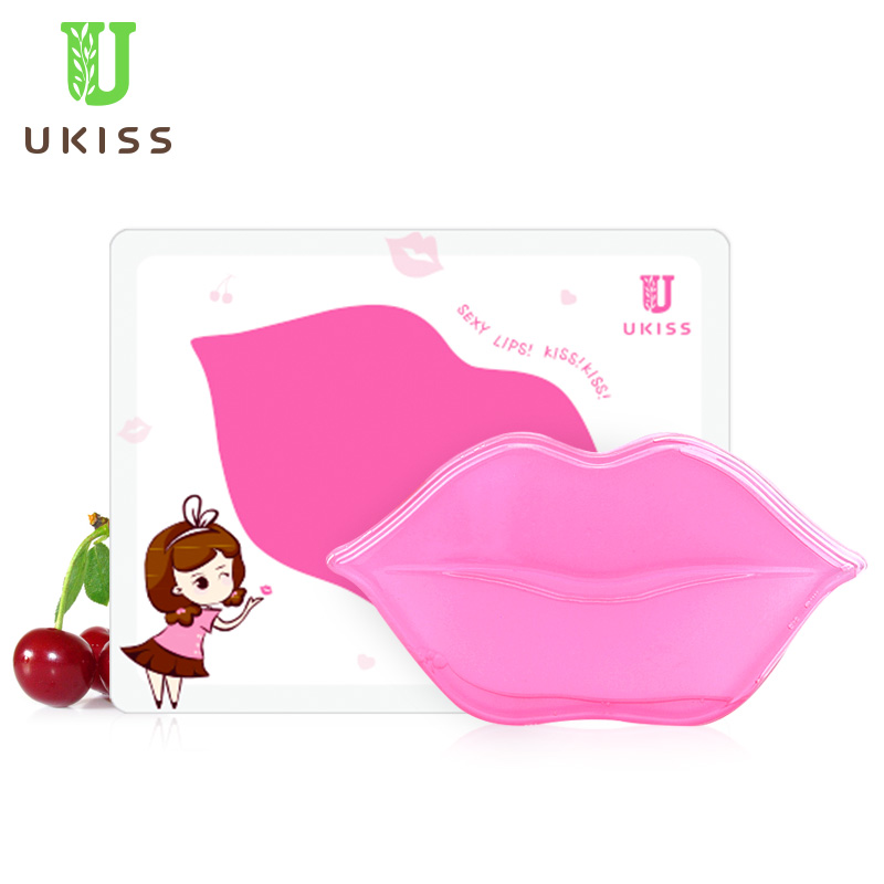 10片包邮 UKISS/悠珂思樱桃胶原蛋白水凝唇膜贴补水淡化唇纹在类目 美容护肤/美体/精油, 唇部护理(新), 唇膜中 - 来自Buy2taobao.com提供专业的淘宝代购服务