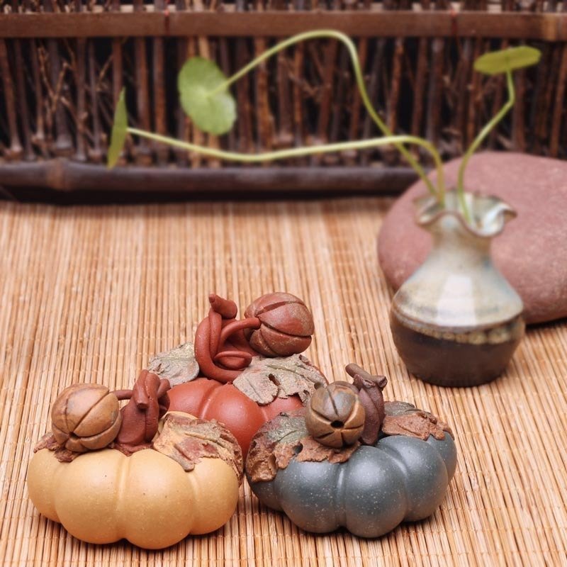 水土陶形 包郵紫砂精品茶寵擺件茶具茶道配件可愛小南瓜葫蘆絲瓜在類目 餐飲具, 茶具, 茶道/零配中 - 來自Buy2taobao.com提供專業的淘寶代購服務