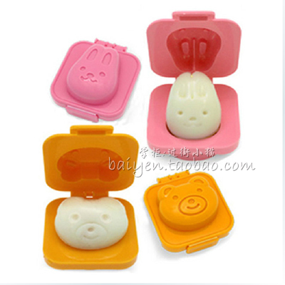Japanese imports Egg Mold Snowy moon cake mould Rice and vegetable roll Sushi Mold Teddy Bear+Rabbitin the Kitchen/Cooking utensils , Kitchen Gadgets/Kitchen storage , DIY Mold category - from Buy2taobao.com to provide professional Taobao agent buy service