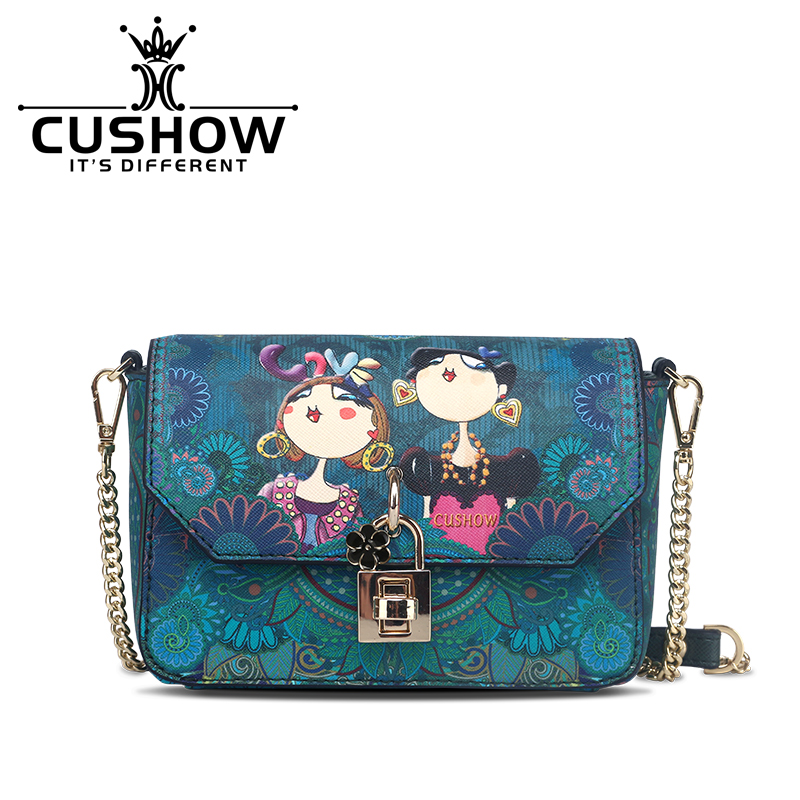 Card show Original Retro printing chain Little bag 2019 Spring and summer new pattern The single shoulder bag Diagonal portable Female bagin the Leather/Lady bags/Men's bag, Ms. bags category - from Buy2taobao.com to provide professional Taobao agent buy service