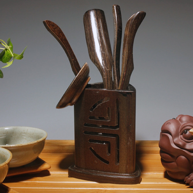 茶道六君子套装三角镂空茶勺茶夹茶针茶配件功夫茶具黑檀鸡翅木在类目 餐饮具, 茶具, 茶道/零配中 - 来自Buy2taobao.com提供专业的淘宝代购服务