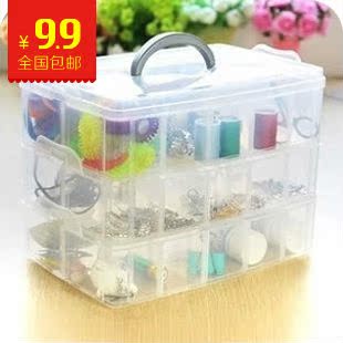 紐扣首飾 盒子透明塑料 整理箱 收納箱 韓國 有蓋 收納盒家庭藥箱在類目 居家布藝, 縫紉DIY材料、工具及成品, 布藝DIY成品, 收納盒中 - 來自Buy2taobao.com提供專業的淘寶代購服務