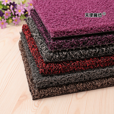 丝圈地垫进门入户门口门垫门厅塑料脚垫客厅地垫浴室防滑垫子定制
