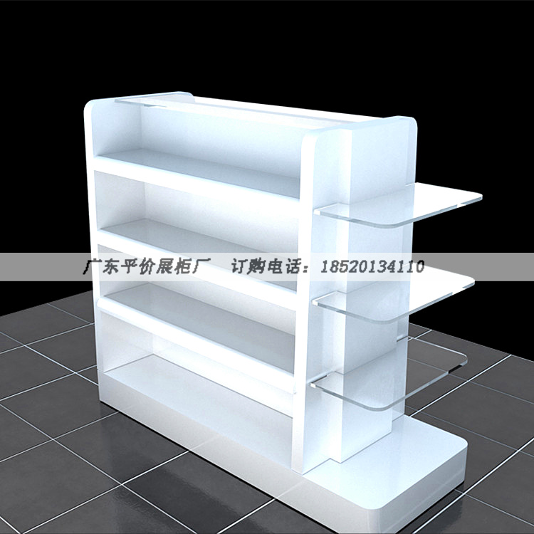 熱賣鞋店中島櫃烤漆帶端頭展示櫃貨架化妝品陳列櫃精品店書店架子在類目 商業/辦公傢俱, 貨架/展櫃, 精品展櫃/陳列櫃中 - 來自Buy2taobao.com提供專業的淘寶代購服務