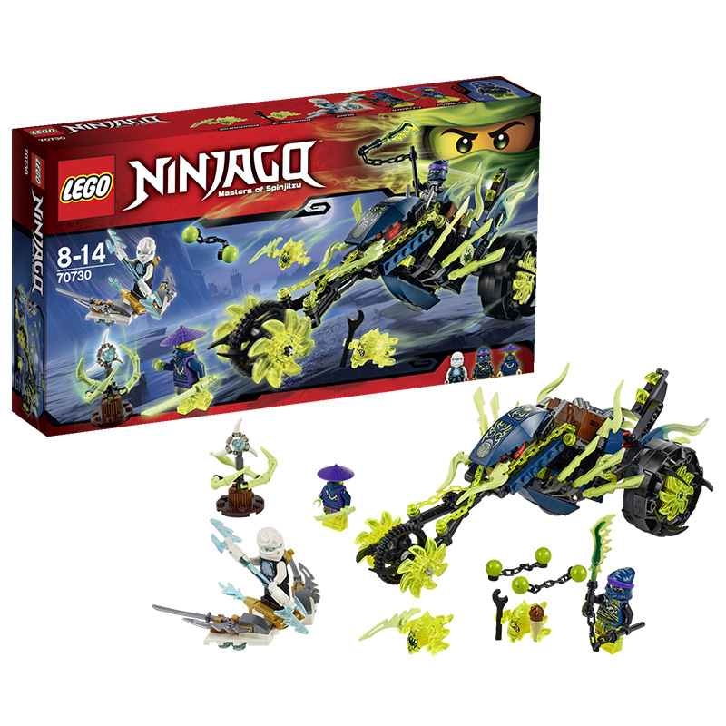 乐高幻影忍者70730锁链伏击车 LEGO Ninjago 积木玩具益智