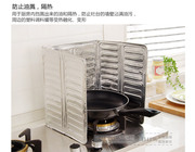 日本进口厨房防油铝箔耐高温防油板挡油板灶台隔油板厨房隔热板