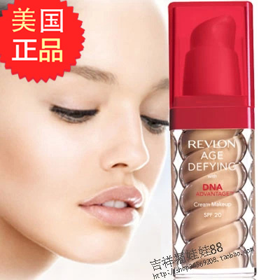 美国露华浓修复再颜智慧粉底液Revlon DNA抗老保湿 送小样美黑在类目 彩妆/香水/美妆工具, 粉底液/膏中 - 来自Buy2taobao.com提供专业的淘宝代购服务