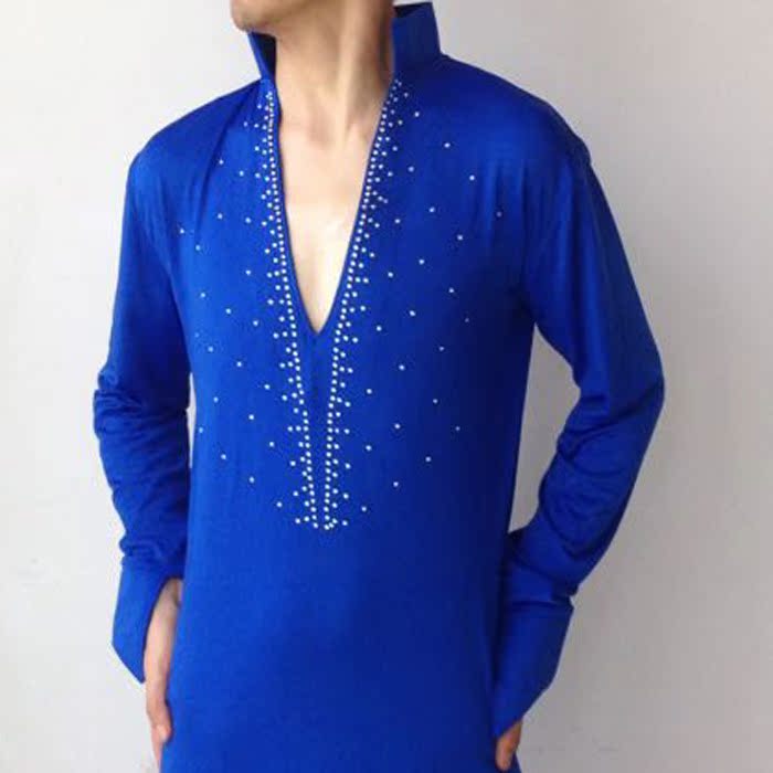 少儿舞蹈服上衣 男士拉丁舞服装 男款拉丁服 比赛服 舞蹈服装Y-66在类目 运动/瑜伽/健身/球迷用品, 舞蹈/健美操/体操, 拉丁舞, 拉丁舞上装中 - 来自Buy2taobao.com提供专业的淘宝代购服务