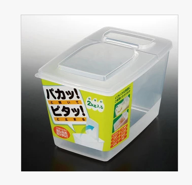 Japanese imports Canister Plastic sealed box Flour box Rice barrel Kitchen storage box K196in the Tableware , Fresh container/Fresh Containers , Crisper category - from Buy2taobao.com to provide professional Taobao agent buy service