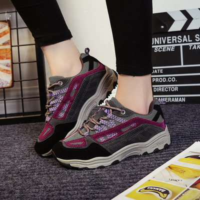 【天天特价】防滑登山鞋韩版运动鞋英伦风女鞋低帮鞋学生跑步鞋