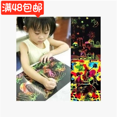 16K炫彩刮画纸 学生儿童绘画用刮画纸10张/包 刮蜡纸 送竹笔|ruв категории электронный словарь/электрический бумажных книг/канцелярские принадлежности, рисовальный прибор/живописи материалов/каллиграфия товаров, детям это - от Buy2taobao.com для оказания профессиональной услуги покупки агента Taobao