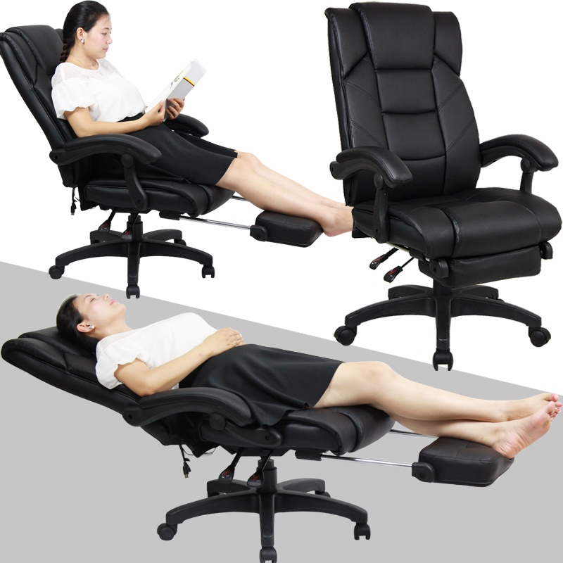 野火 人体工学电脑椅可躺170度椅子家用老板椅转椅高背午休办公椅