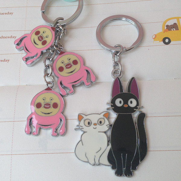 Farm spirit Tao Jun fart Doll Metal Key ring Gigi Black Cat Key buckle Pendant Bag ornamentsin the Accessories/Leather belt/Hat/Muffler , Shoes and bags/Belt Accessories , Bag Accessories , Keychain category - from Buy2taobao.com to provide professional Taobao agent buy service