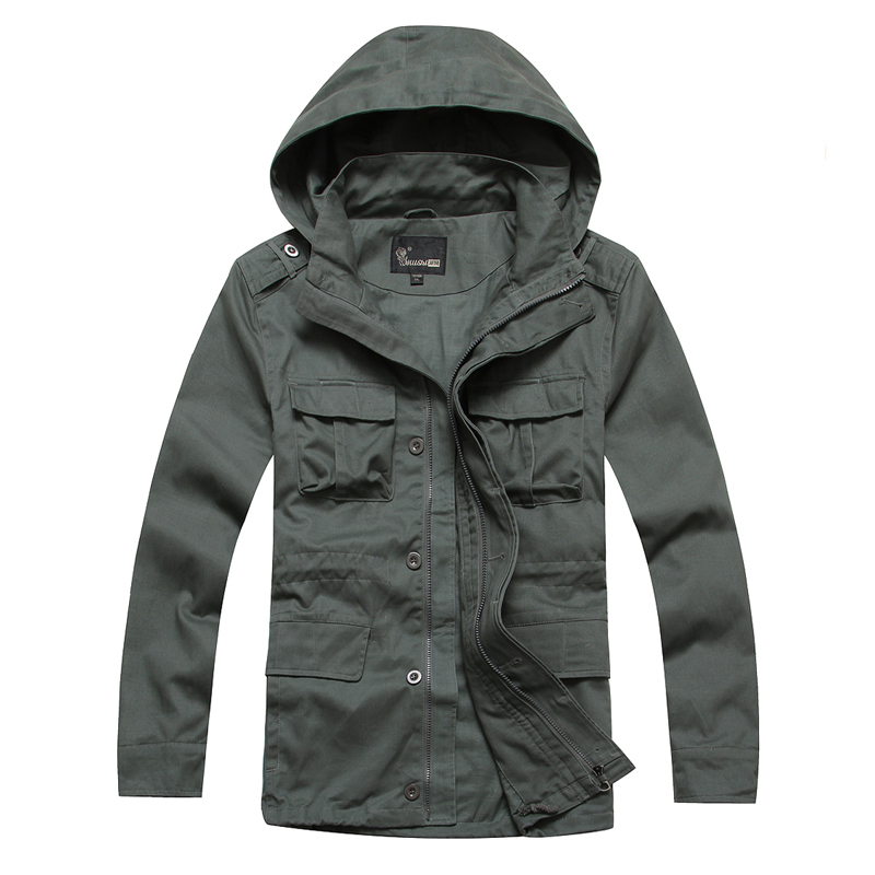 2018 Autumn and winter new pattern Army green Cotton Removable Korean Edition Self cultivation England leisure time thickening Windbreaker coatin the Men's clothing, Windbreaker category - from Buy2taobao.com to provide professional Taobao agent buy service
