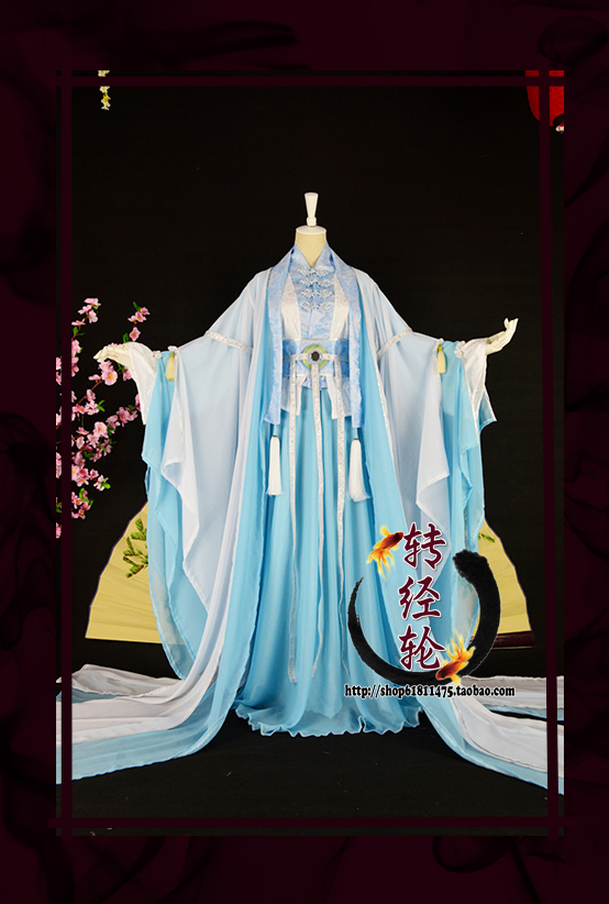 【转经轮cos】独家男古装可天官赐福师无渡cos*映波锁澜白蓝款在类目 个性定制/设计服务/DIY, 服饰箱包定制, 服装定制, 动漫服装/cosplay制服中 - 来自Buy2taobao.com提供专业的淘宝代购服务
