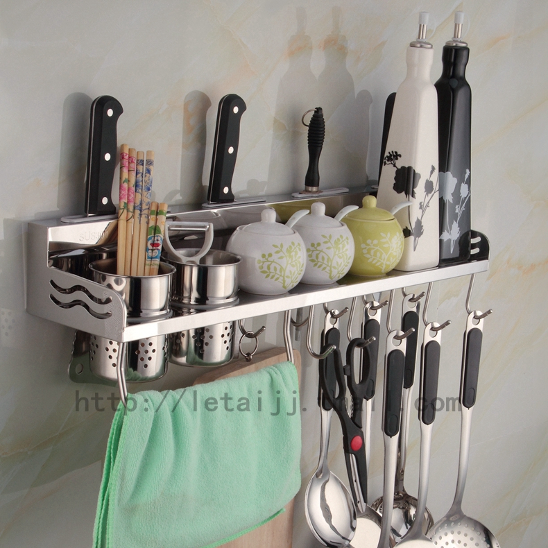 multi-function Kitchen accessories Shelf Wall hanging Storage Seasoning Tool carrier Supplies appliance Stainless steelin the Decoration main material , Kitchen , Kitchen accessories , Turret category - from Buy2taobao.com to provide professional Taobao agent buy service