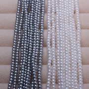 母贝珍珠项链时尚多圈手链，毛衣链项链手链3-4mm