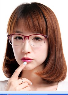 tr90近视眼镜框女款复古眼睛，框镜架成品，光学配镜时尚潮防辐射