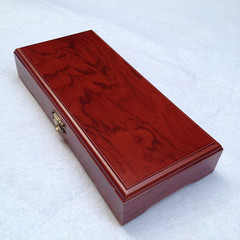 高档仿红木钢笔盒 高级送礼盒 木制工艺品盒 包装盒 定制