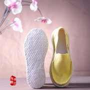 春夏季手工千层底女老北京布鞋女平跟孕妇妈妈安全鞋懒人棉布单鞋