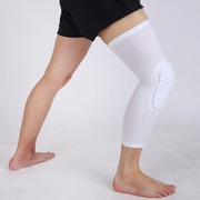 运动护膝运动篮球装备，护具保暖透气长款7分紧身篮球，护膝蜂窝防撞