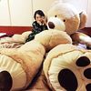 1.8米2美国大熊超大号公仔，泰迪熊猫毛绒玩具，送女友抱抱熊布娃娃女