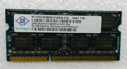 南亚 Nanya DDR3 1333 2G 2R*8 PC3-10600S 笔记本内存