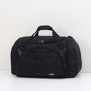 大容量男士黑色出差行李包手提单肩斜跨旅行包旅游包出行包旅行袋