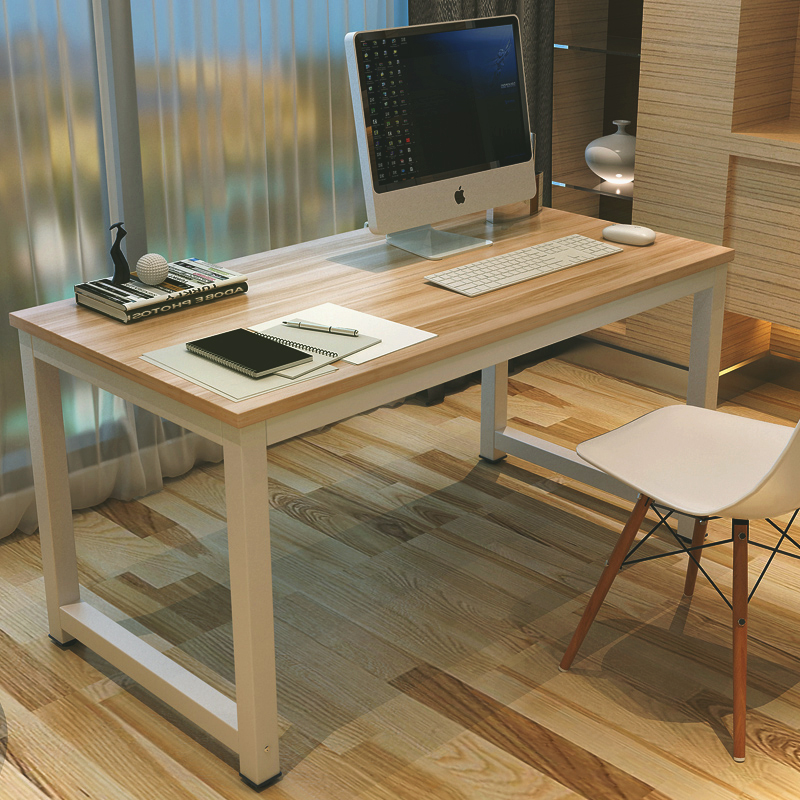 电脑桌台式宜家组装双人办公桌子家用简约现代