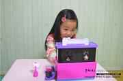 韩国进口hellokitty二合一，仿真房子家具儿童，摆件过家家玩具益智