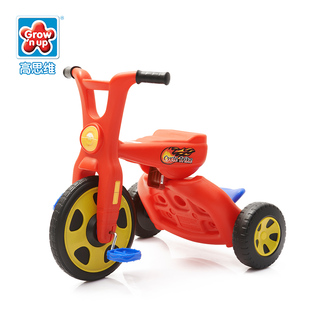 Grow'n up/高思维多功能儿童三轮车童车折叠脚踏车玩具自行车平衡