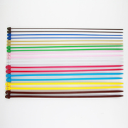 彩色单尖针带珠毛线针棒针，塑胶棒针围巾针粗棒针，编织工具套装