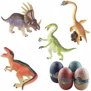 益智4D立体拼装大号恐龙蛋玩具模型拼插积木恐龙玩具儿童礼物