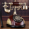 老式时尚创意旋转电话机仿古欧式复古电话机家用座机办公电话