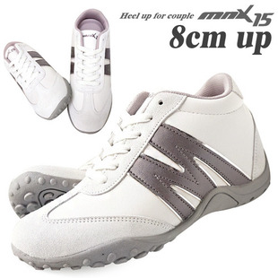 春季韩国内增高鞋男女式休闲鞋单鞋低帮鞋运动鞋跑鞋8cm黑色白色