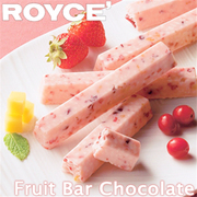 日本直邮 ROYCE'水果混合巧克力棒 12条 北海道草莓水果巧克力棒