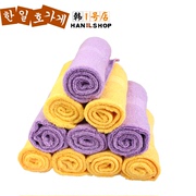 中国结 竹纤维毛巾竹炭吸水洁面巾成人儿童婴儿洗脸方巾